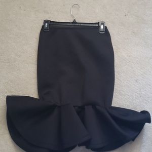 Black skirt